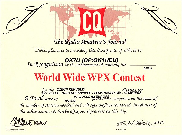 CQ WPX CW 2008 (LP 10m TB/wires)
